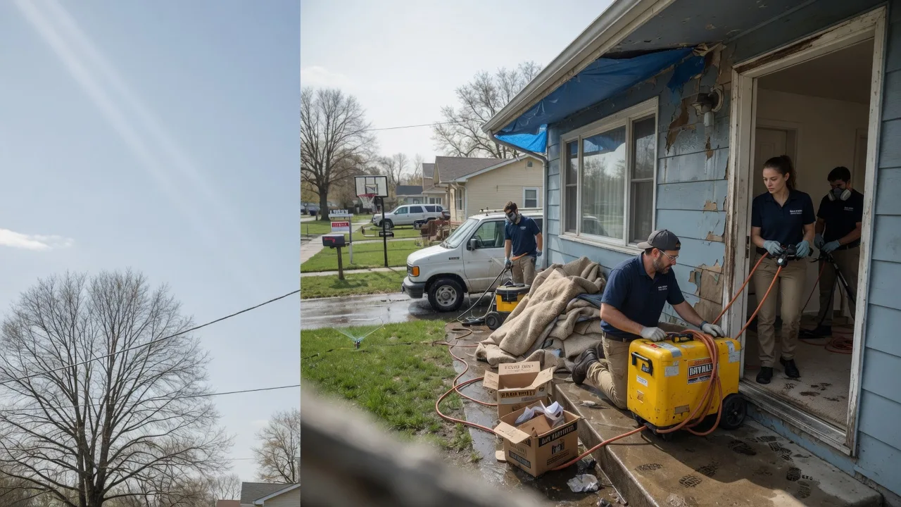 Basement Flood Cleanup in Cerulean, KY near me